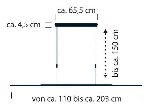 LED-Hängeleuchte - Bankamp