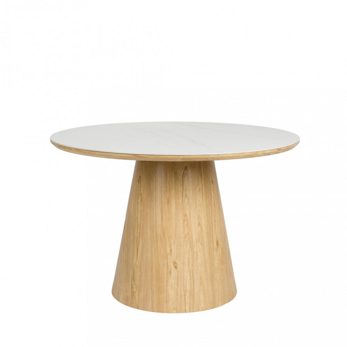 ESSTISCH - Klares Holz - Eschefarben, Holz (115/115/77cm) - Drawer