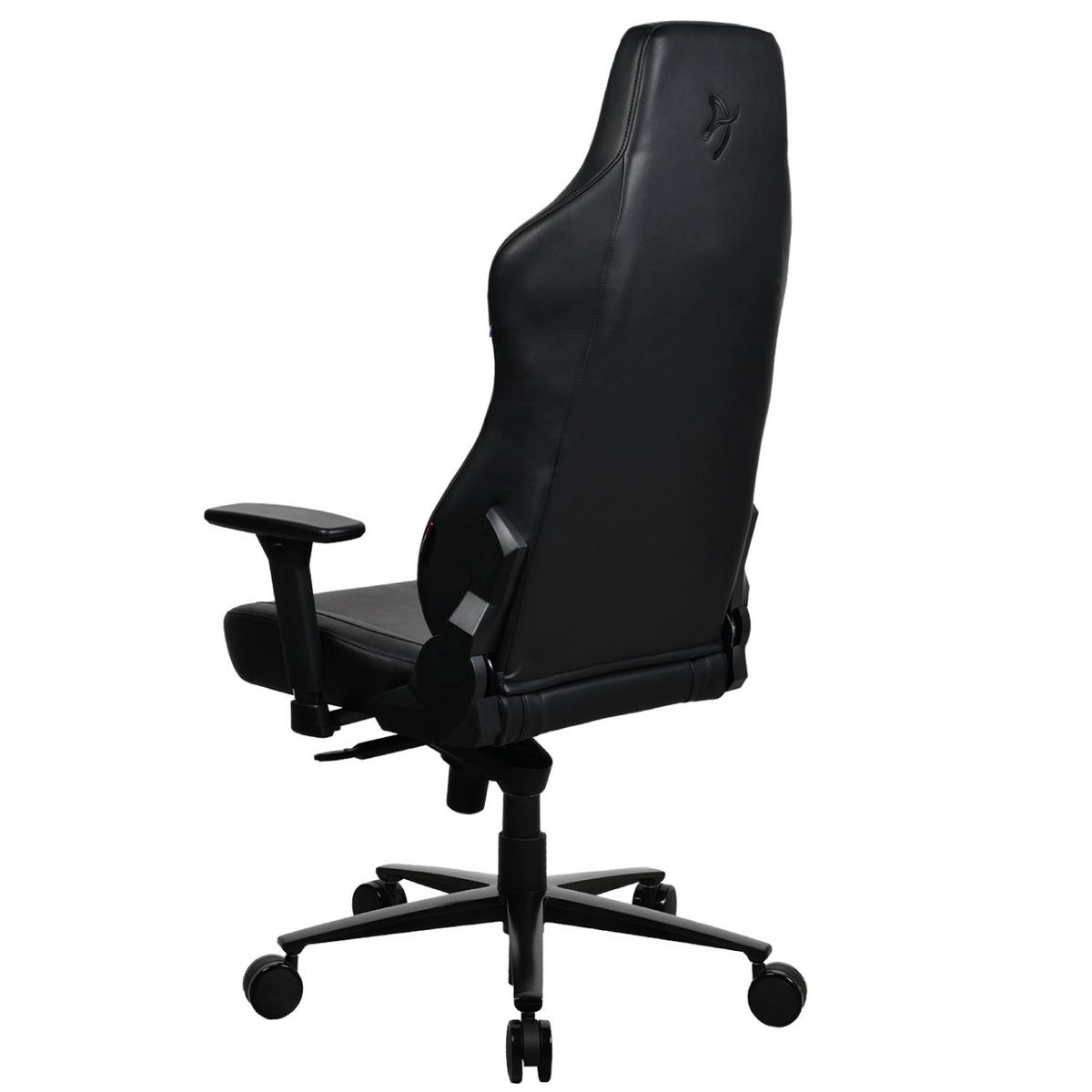 GAMINGSTUHL Vernazza SoftPU™ Reines Schwarz - Schwarz, Kunststoff/Metall (68/135/50cm) - Arozzi