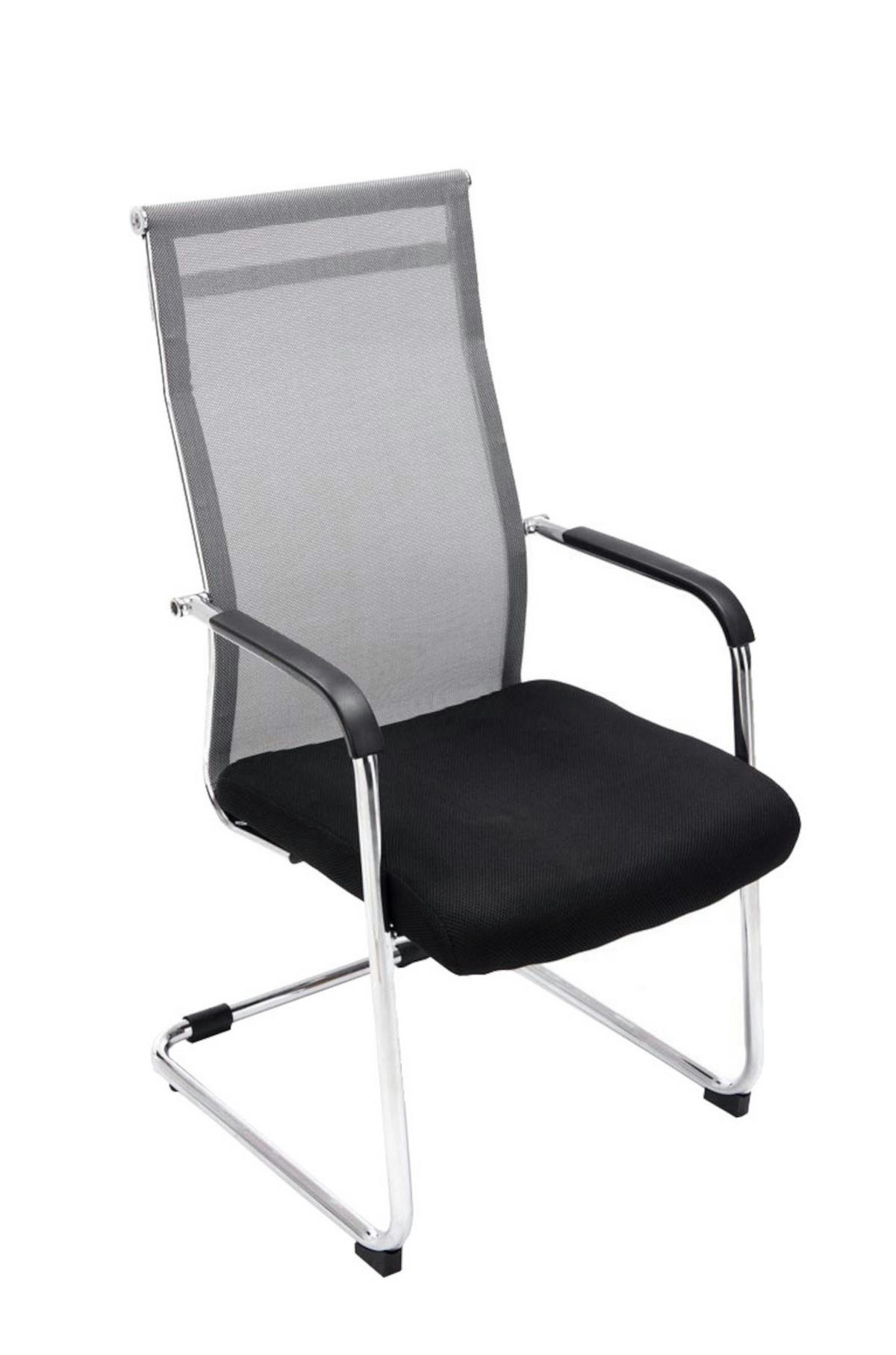 STUHL 2er Set Lederlook grau - Grau, Textil/Metall (55/106.5/62cm) - CLP