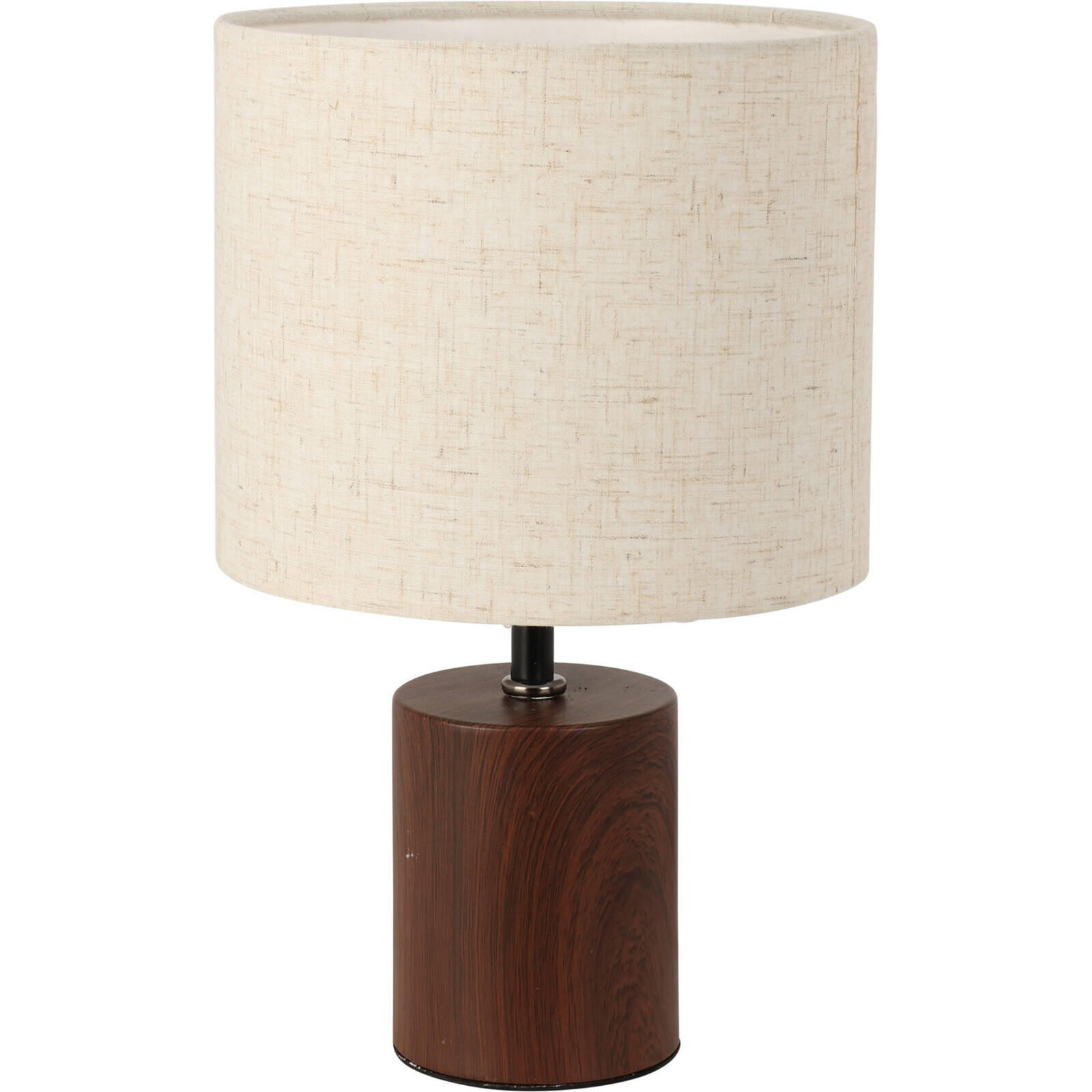 Home Styling Collection Tischlampe Braun 18x29.5x18 cm