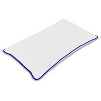 NACKENISSEN Memory Foam Kissen 40x80 - Weiß, Textil (40/80cm) - Schlaftroll