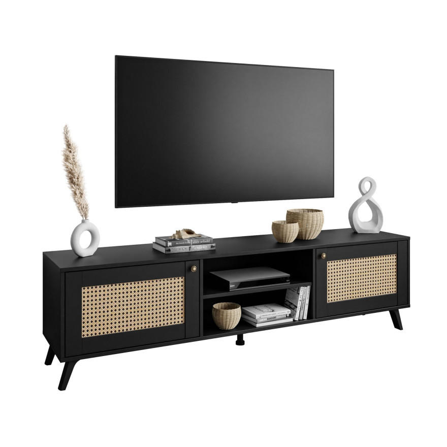 Lookway TV Schwarz 180x49x40 cm