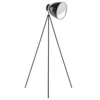 STEHLAMPE Tamega 24/24/128 cm - Schwarz, Metall (24/24/128cm) - Beliani