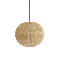 HÄNGELAMPE - Braun - 60/60/60 cm - Braun, Textil (60/60/60cm) - Light & Living