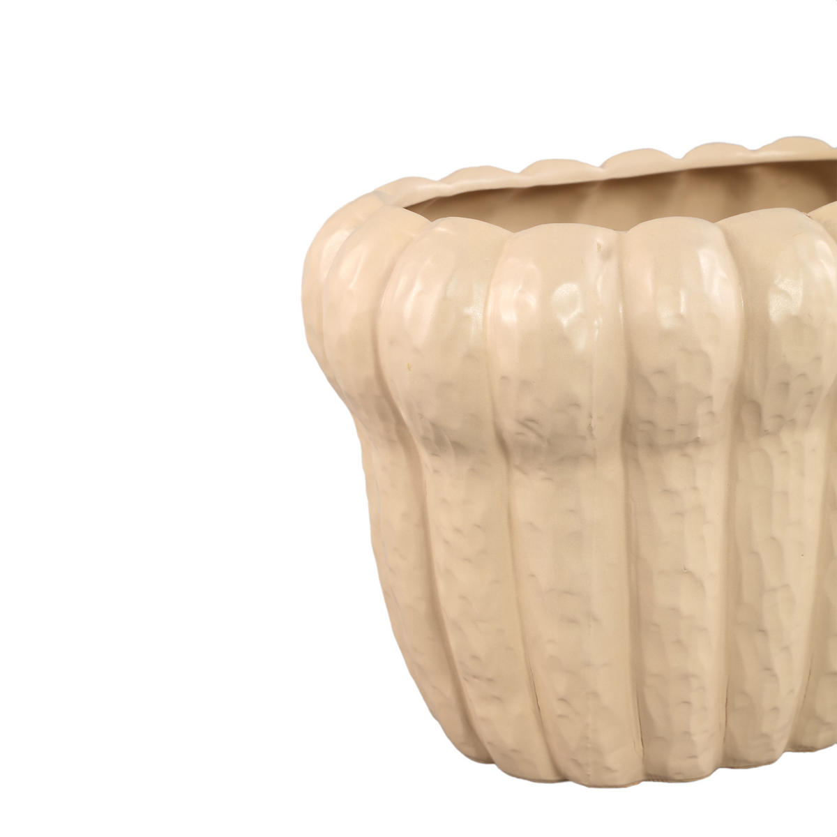 TOPF Samaran Beige 29/19/20cm - Beige, Keramik (20cm) - PTMD Collection