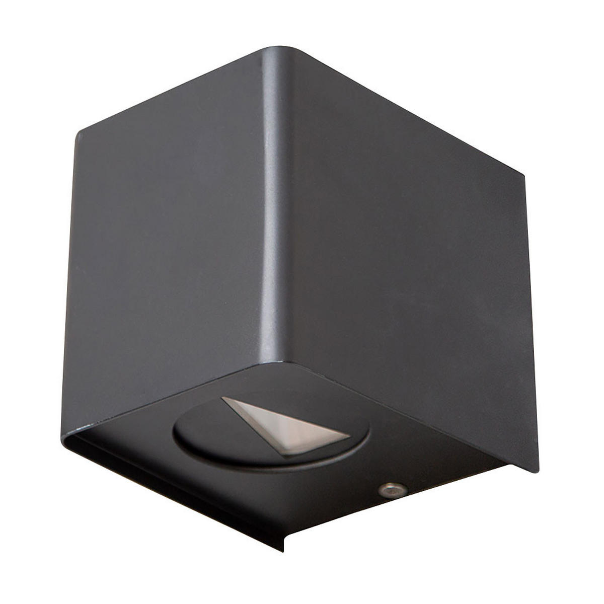 LED AUSSEN-WANDLEUCHTE HUSUM Schwarz - Schwarz, Kunststoff (10/11.5/10cm) - Nowa