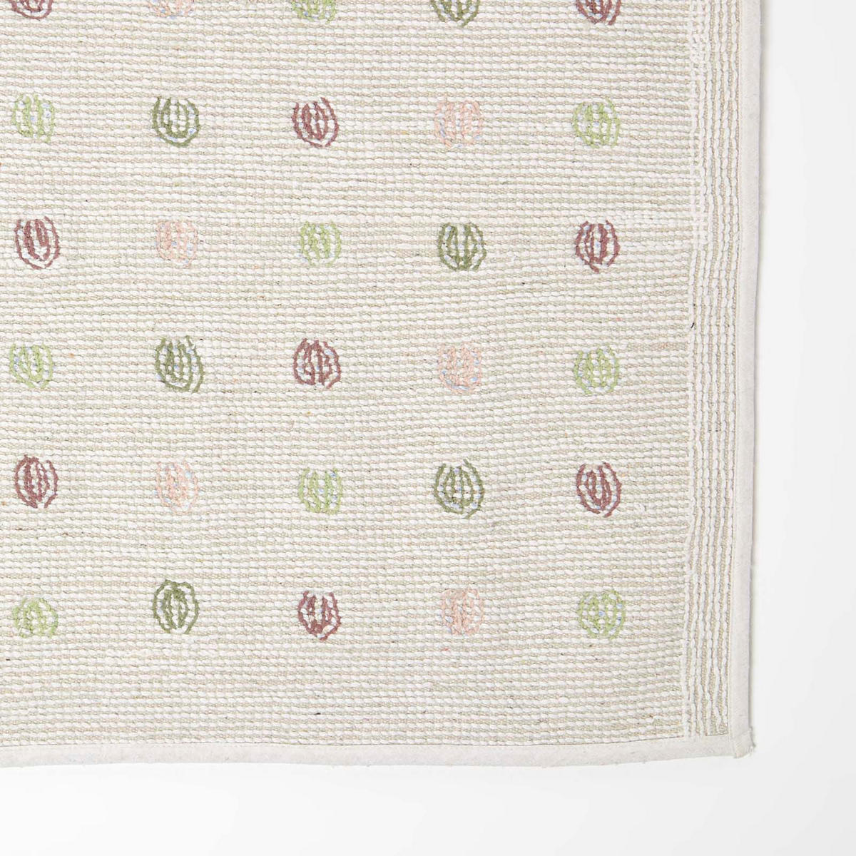 BADEMATTE Punkte 50/80 cm, Baumwolle - Multicolor, Textil (50/80cm) - Homescapes