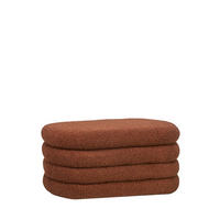 BANK Roma Terrakotta 100 cm x 45 cm - Terracotta, Textil (100/45/40cm)