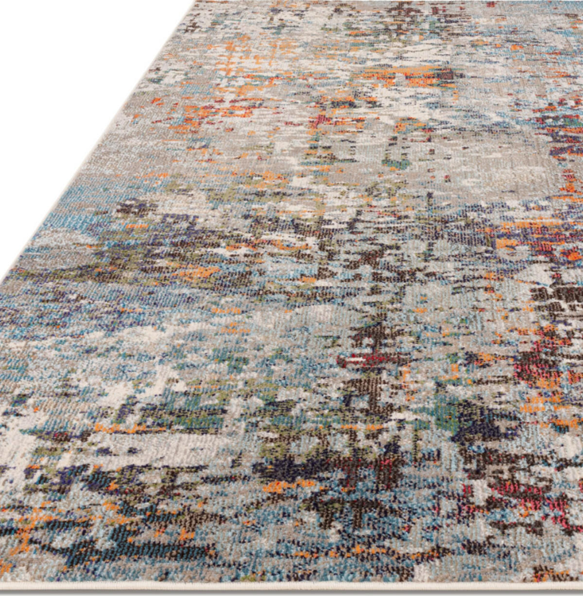 TEPPICH modern Flachgewebe OURAL Mehrfarbig 120 x 170 cm - Multicolor, Textil (120/170cm) - Novatrend
