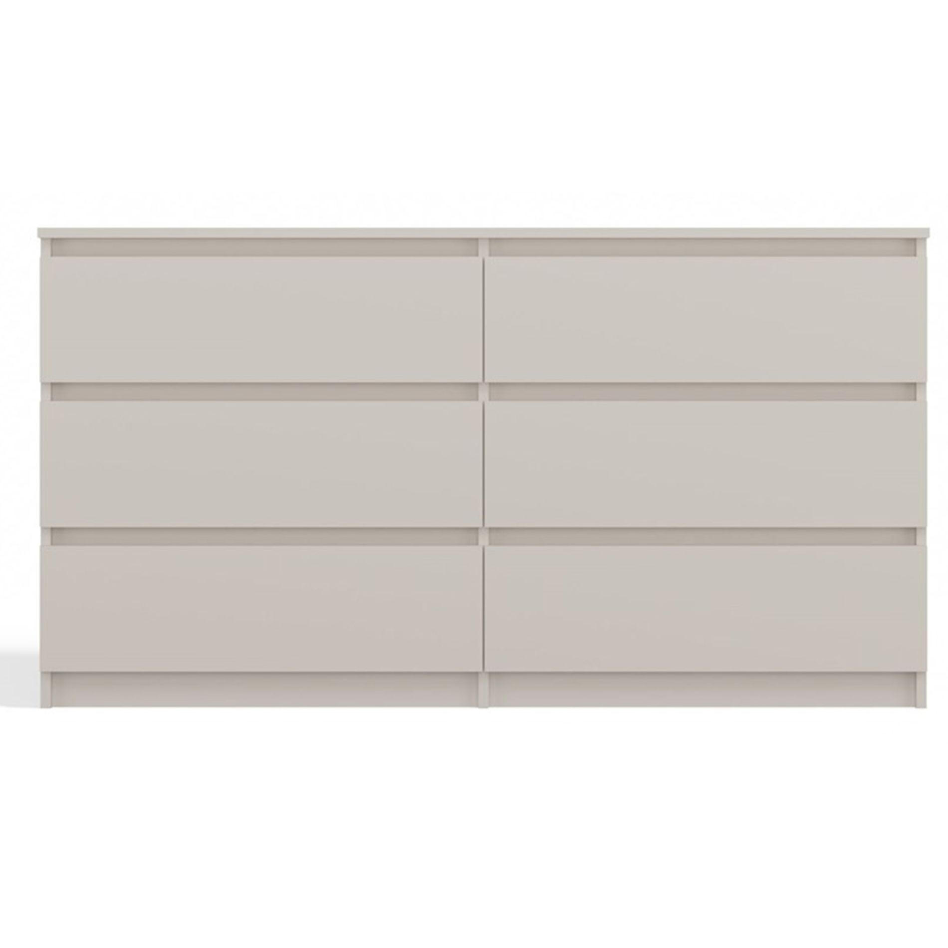 KOMMODE Malwa greige, 75 x 138 x 40 cm - Kaschmir, Holzwerkstoff (138/75/40cm) - Selsey