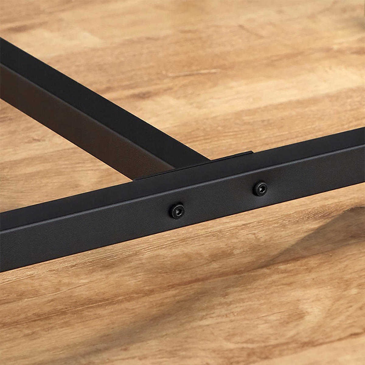 BARMÖBEL SET, braun, 100/40/90 cm - Schwarz/Braun, Metall (100/90/40cm) - Rebiko