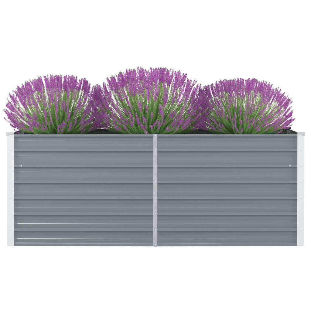 Deluke Hochbeet Grau 160x45x80 cm