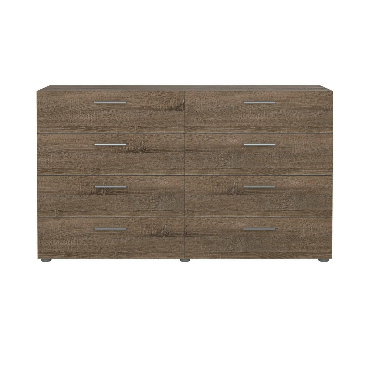 KOMMODE Eiche 40/140/81.7 cm - Braun, Holzwerkstoff (140/81.7/40cm) - DMORA