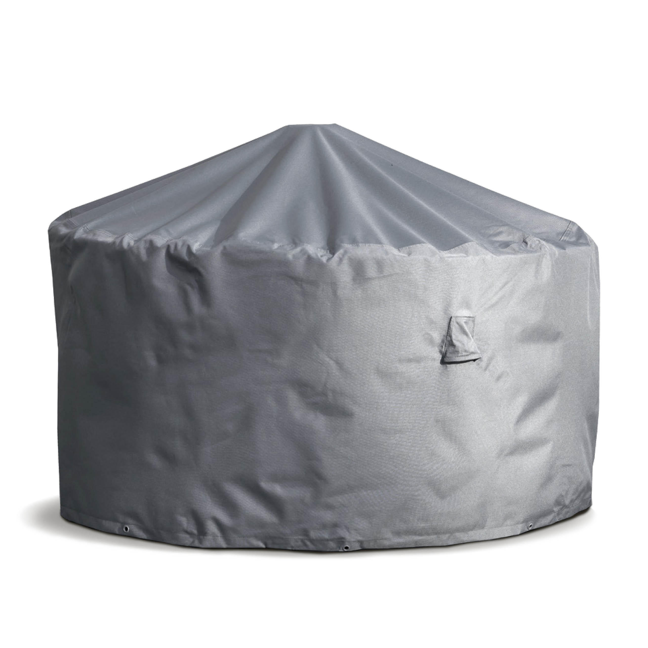 SCHUTZHÜLLE für Tische rund SHP-20136 - Grau, Kunststoff (125/71/1cm) - mehr Garten