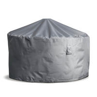 SCHUTZHÜLLE für Tische rund SHP-20136 - Grau, Kunststoff (125/71/1cm) - mehr Garten