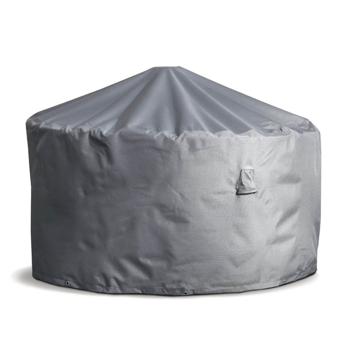 SCHUTZHÜLLE für Tische rund SHP-20136 - Grau, Kunststoff (125/71/1cm) - mehr Garten