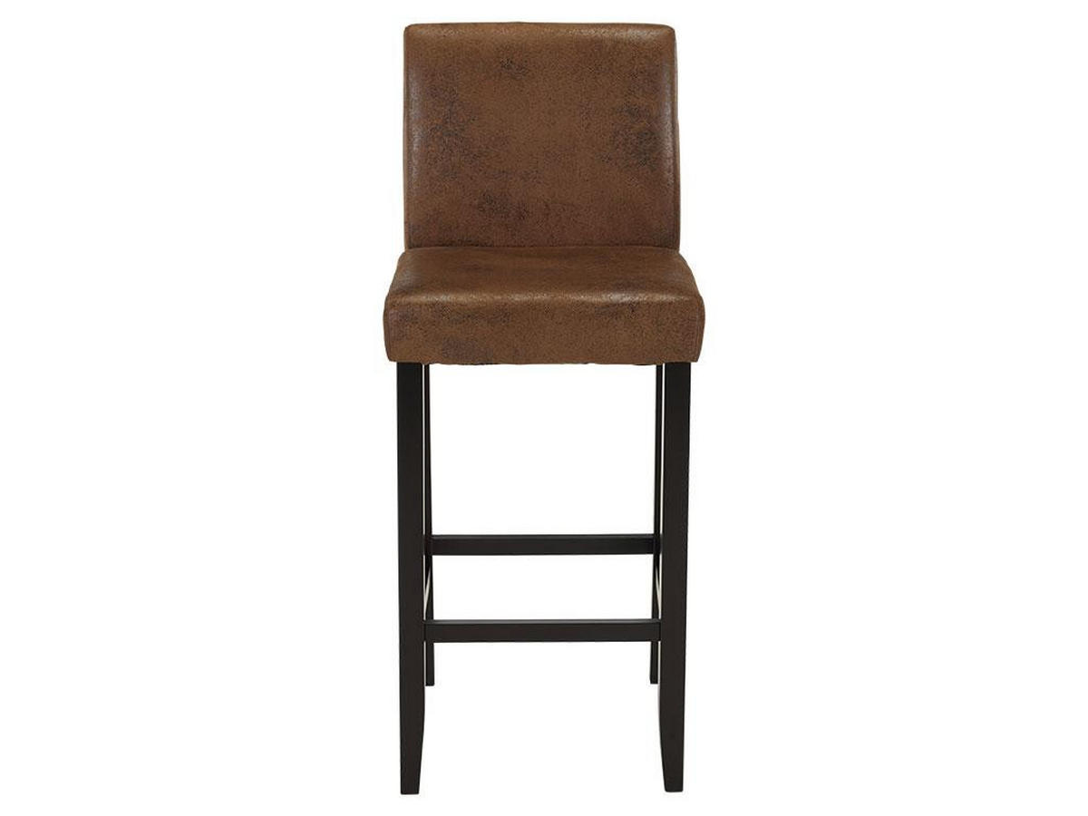 BARHOCKER 2er-Set - Microfaser - Vintage Look - SANTOS - Naturfarben, Textil (49/117/46cm) - Vente-Unique