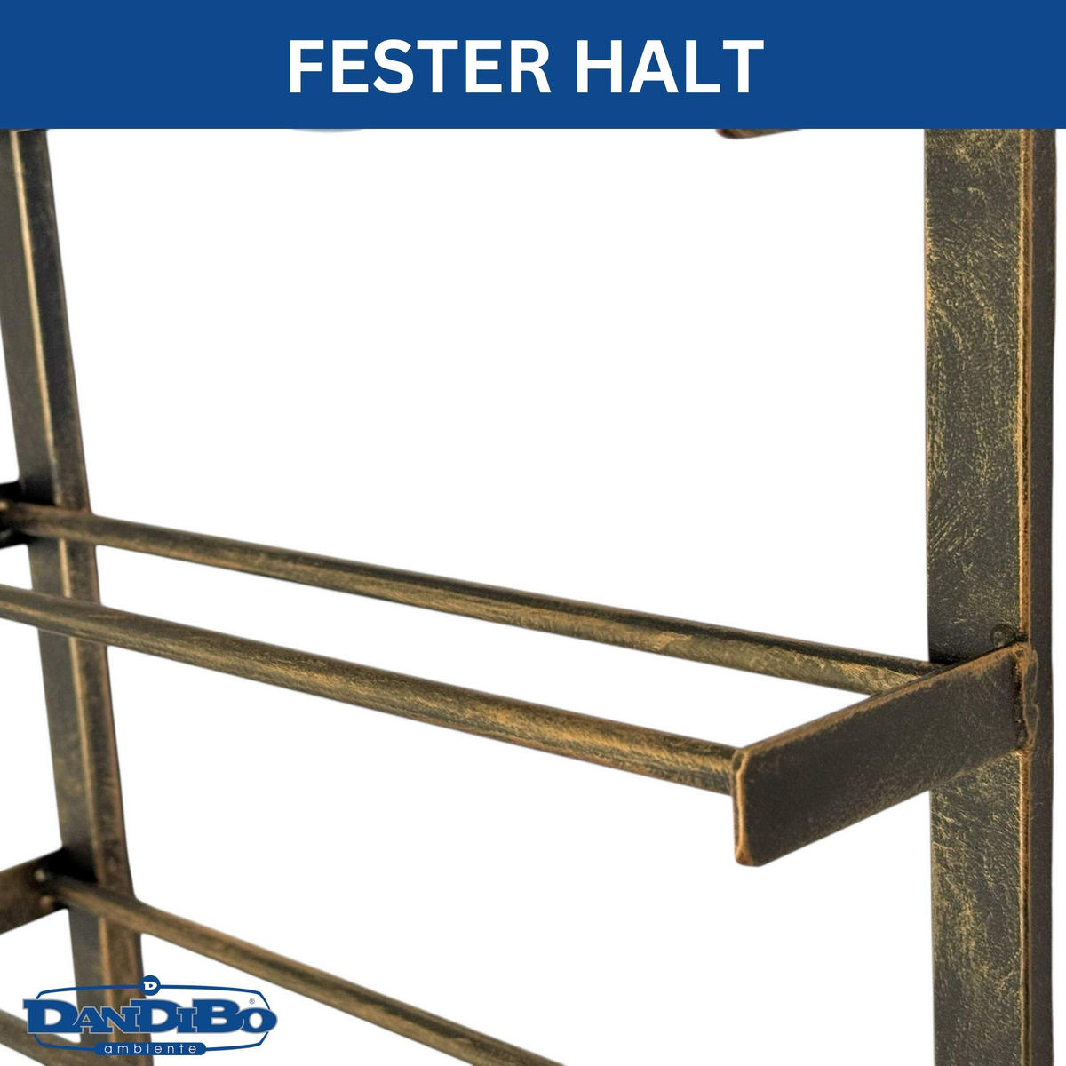 WEINREGAL Metall Wand Schwarz Modern - Schwarz, Metall (31.5/97/9cm) - DanDiBo