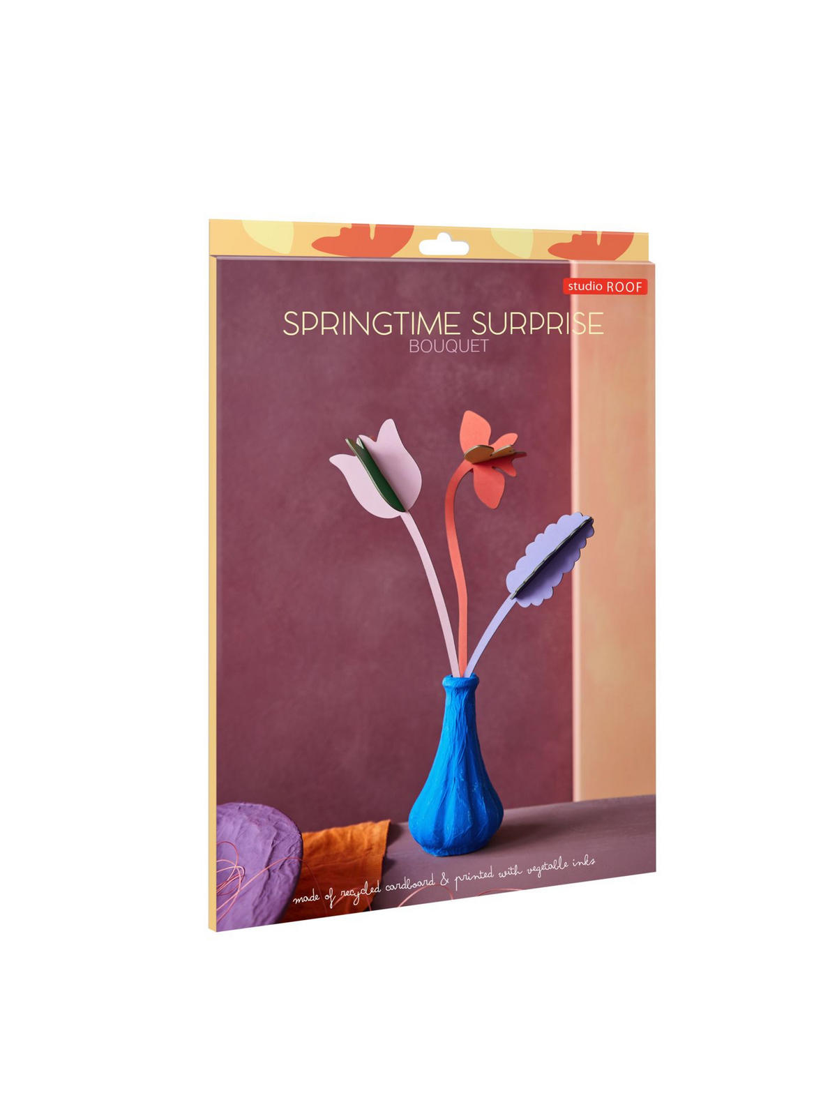WANDSKULPTUR Bunt 6/28,5 cm - Multicolor, Wellpappe (6/28.5/6cm) - KUNSTLOFT