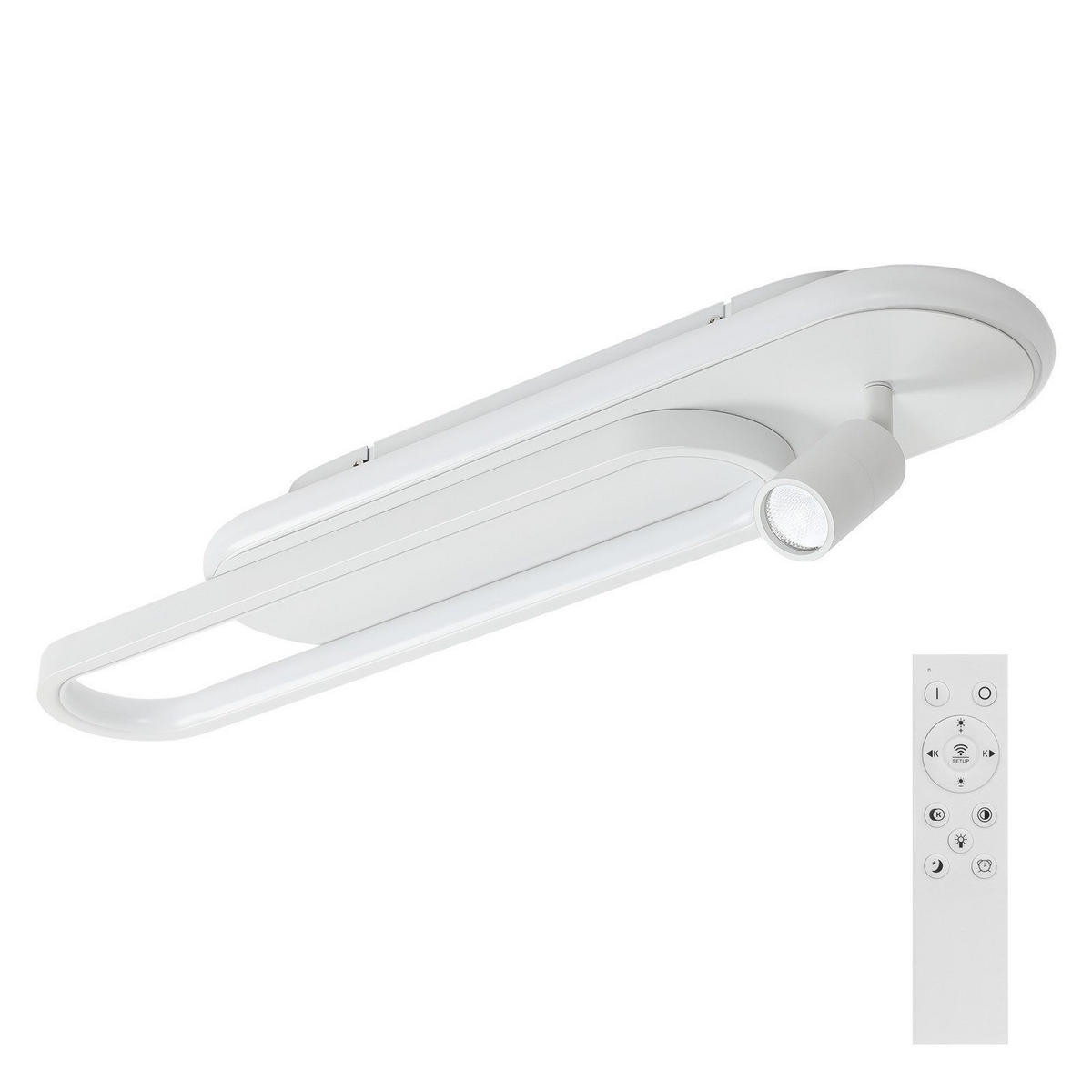 LED-DECKENSTRAHLER Dobson 60/13/15.5cm - Weiß, Metall (60/13/15.5cm) - Nettlife