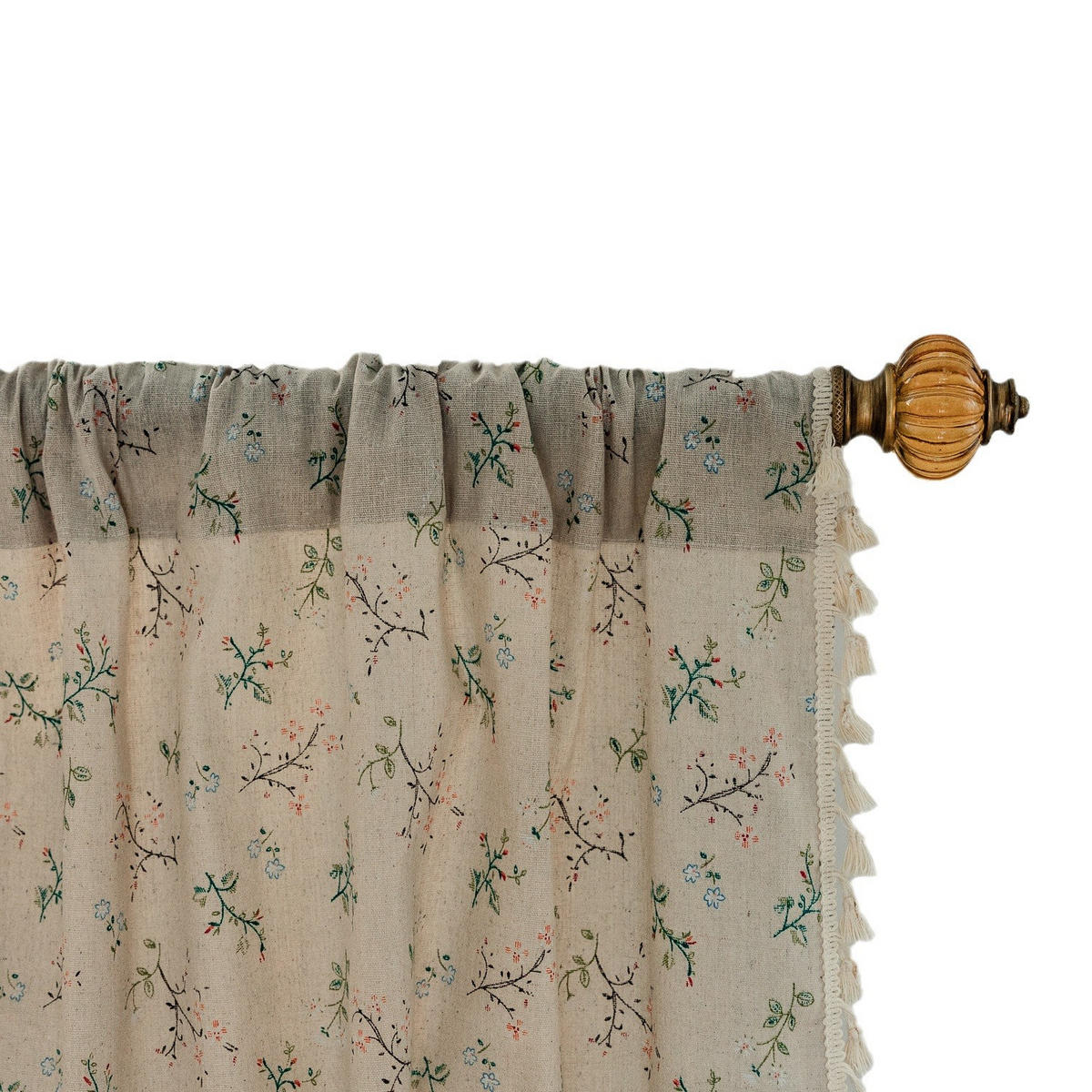 VORHÄNGE – 214 cm hoch x 132 cm breit – zweiteilig - Multicolor, Textil (35/30cm)