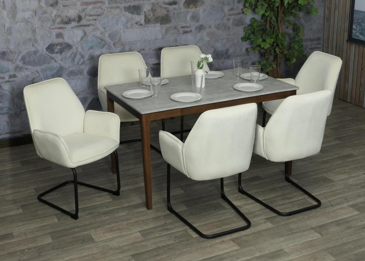 FREISCHWINGER Beige - Beige, Textil (60/89/61cm) - MCW