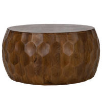 MASSIVER COUCHTISCH - Mango - Naturfarben, Holz (80/80/38cm) - home24