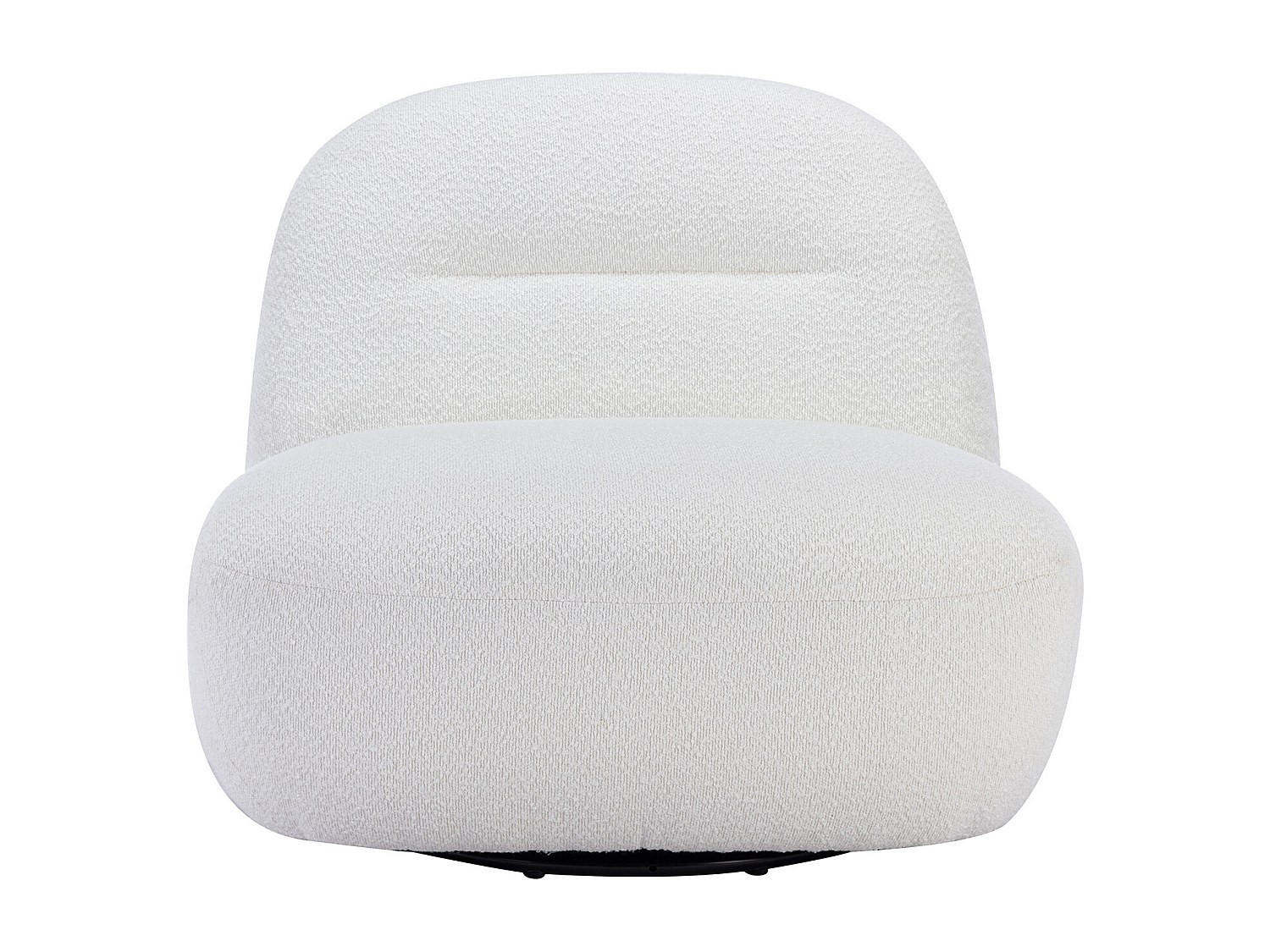 SESSEL mit gerader Rückenlehne - 1 Person - Stoff - Weiß - - Weiß, Textil (82/73/84cm) - Vente-Unique