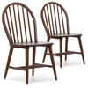 STUHL 2er-Set Clarck Nussbaum Farbe - Walnussfarben, Holz (48/92/48cm) - VS Venta-stock