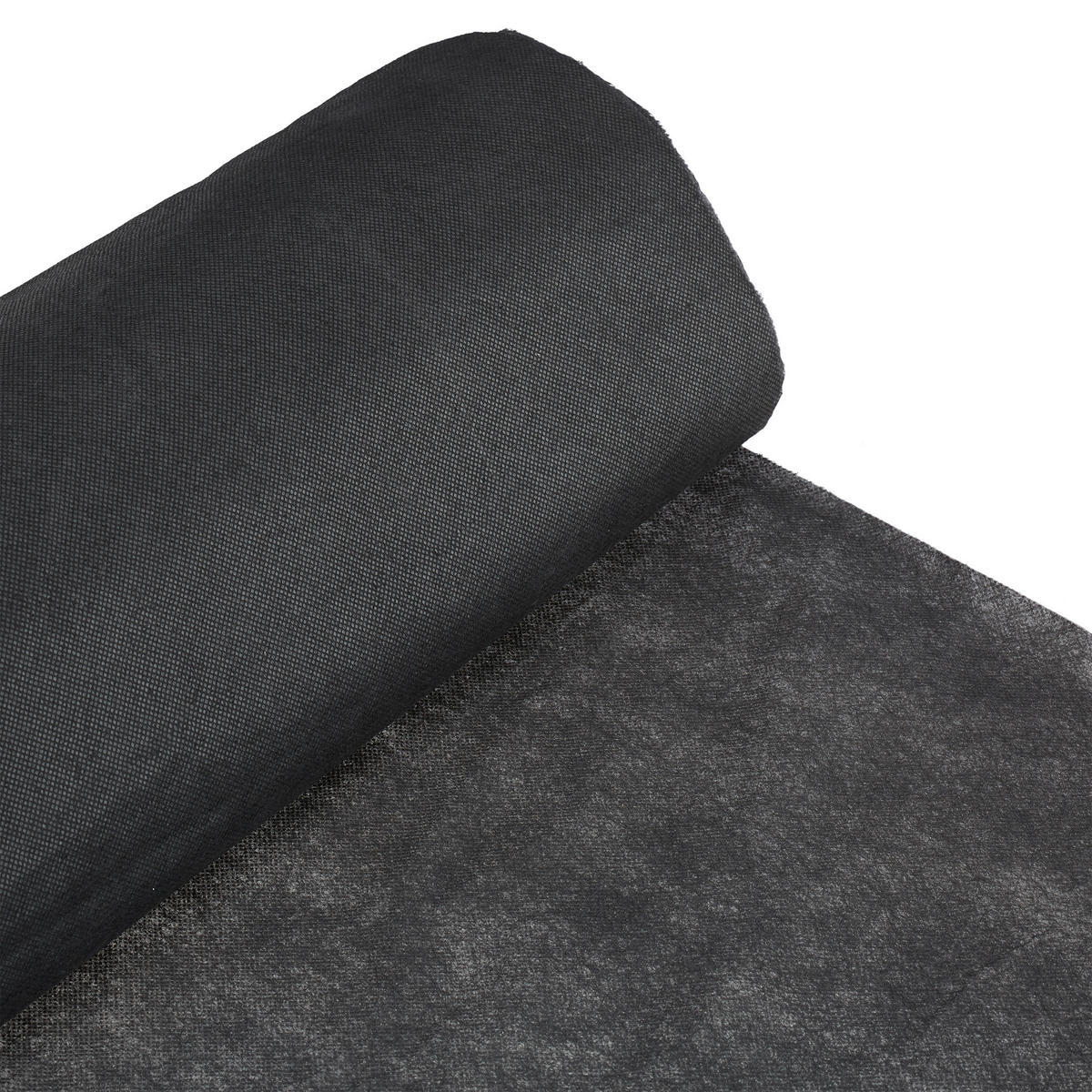 UNKRAUTVLIES - Schwarz, Kunststoff (100/0.1/50cm) - Relaxdays