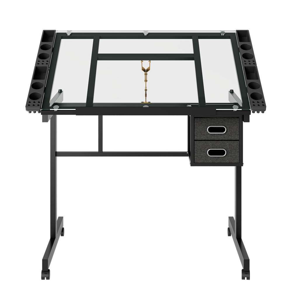 XXXLutz Zeichentisch Schwarz 60x78x103 cm
