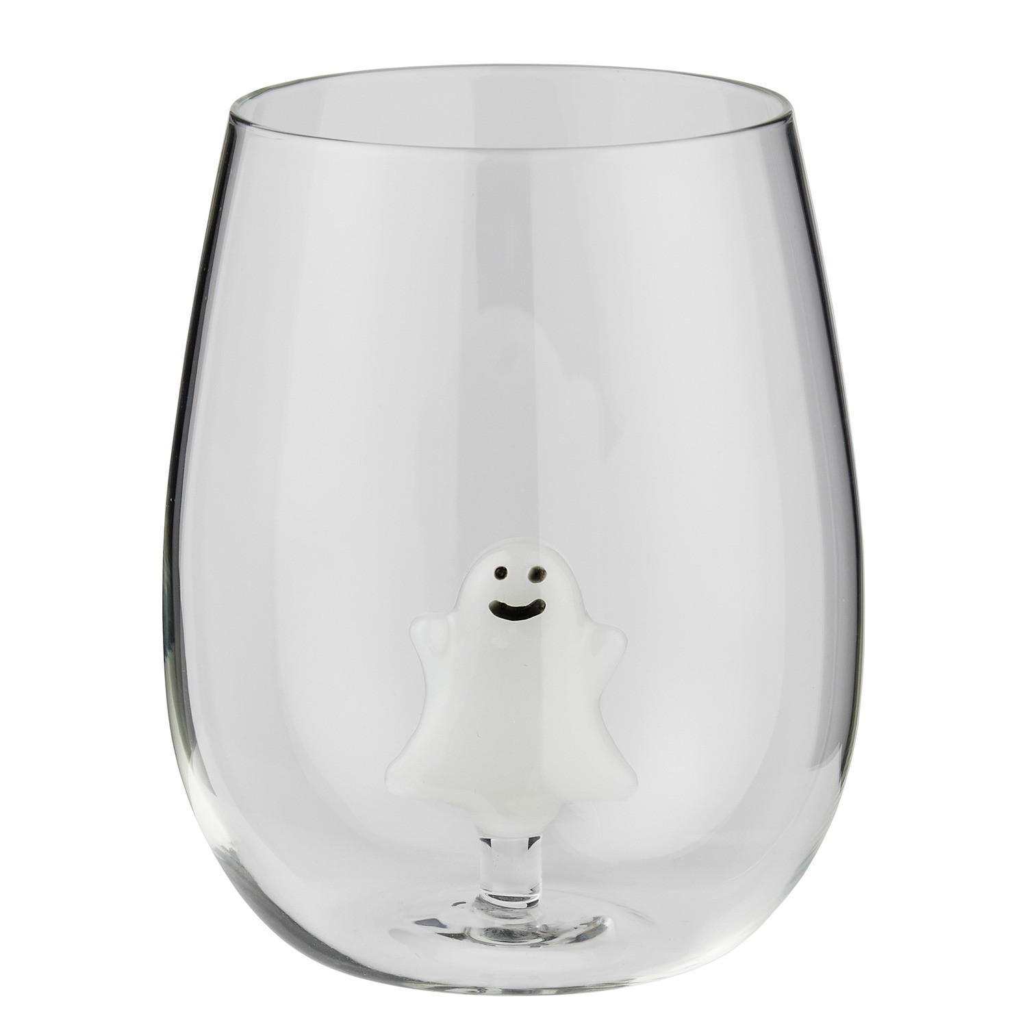 TRINKGLAS Merry & Joy Gespenst 450ml - Transparent, Glas (0.45L) - Butlers