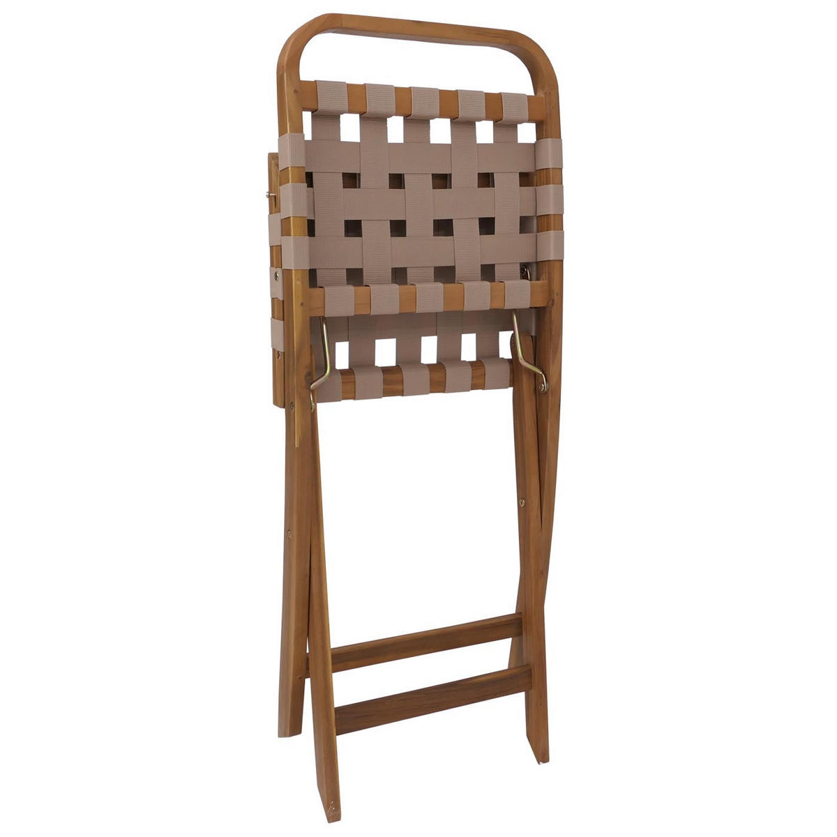 GARTEN-SET 2x Stuhl Natur-Creme - Creme, Holz - PROREGAL
