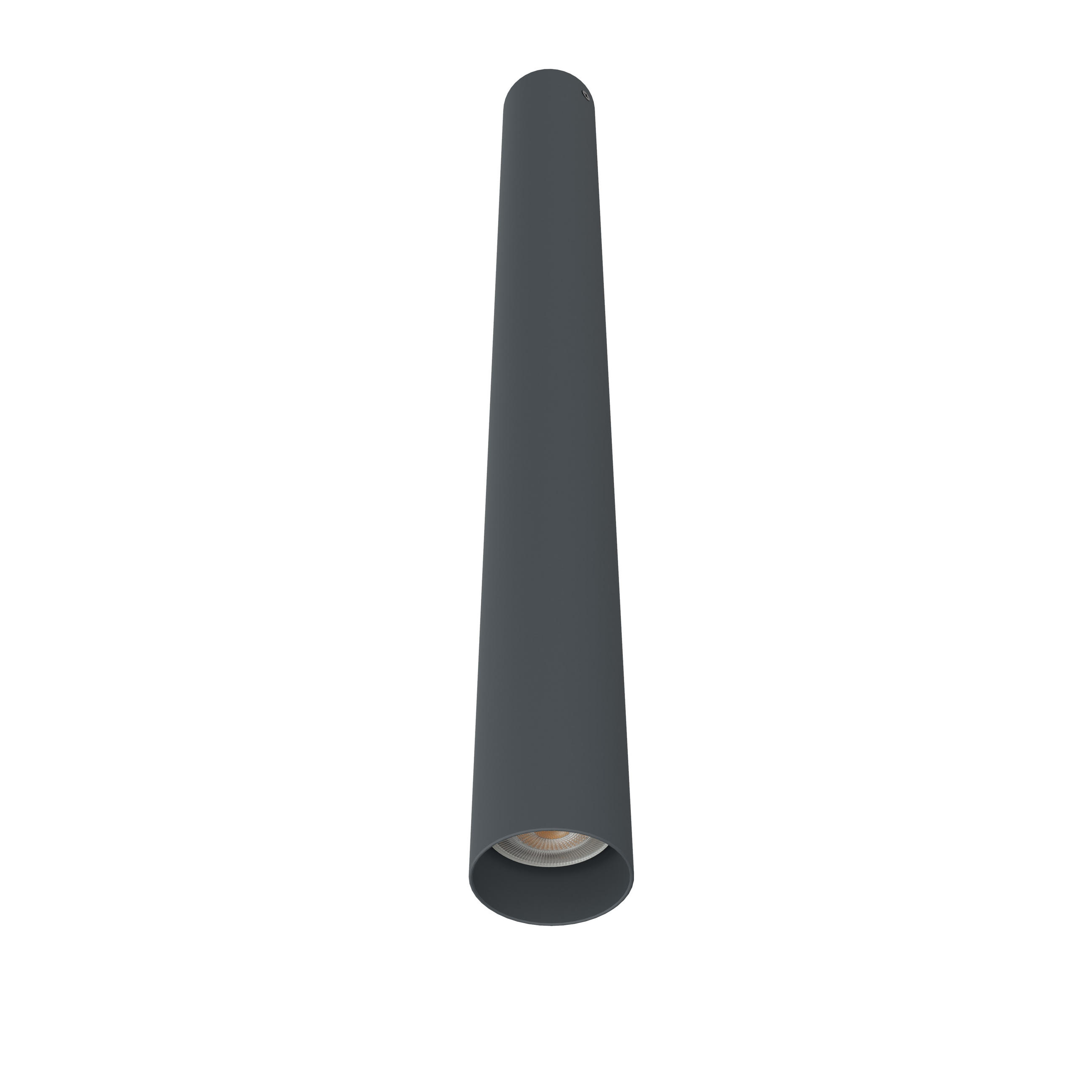 DECKENLEUCHTE Rond - Anthrazit, Metall (6/6/60cm) - Lumicom