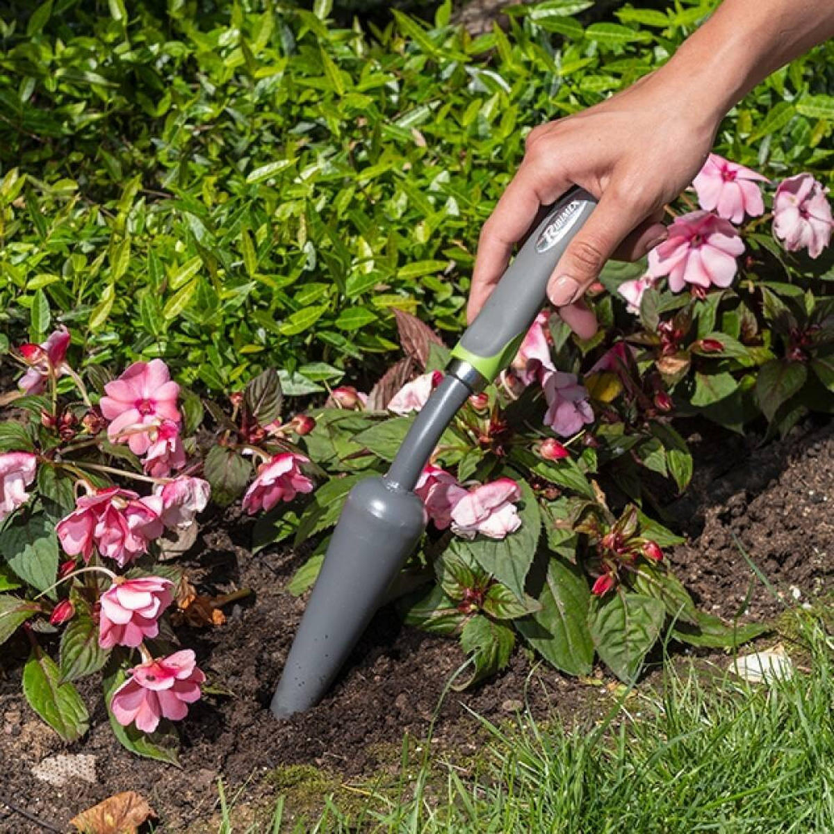GARTENPFLANZER Ribimex Ø 3 cm - Grau, Metall (3/38/3cm)