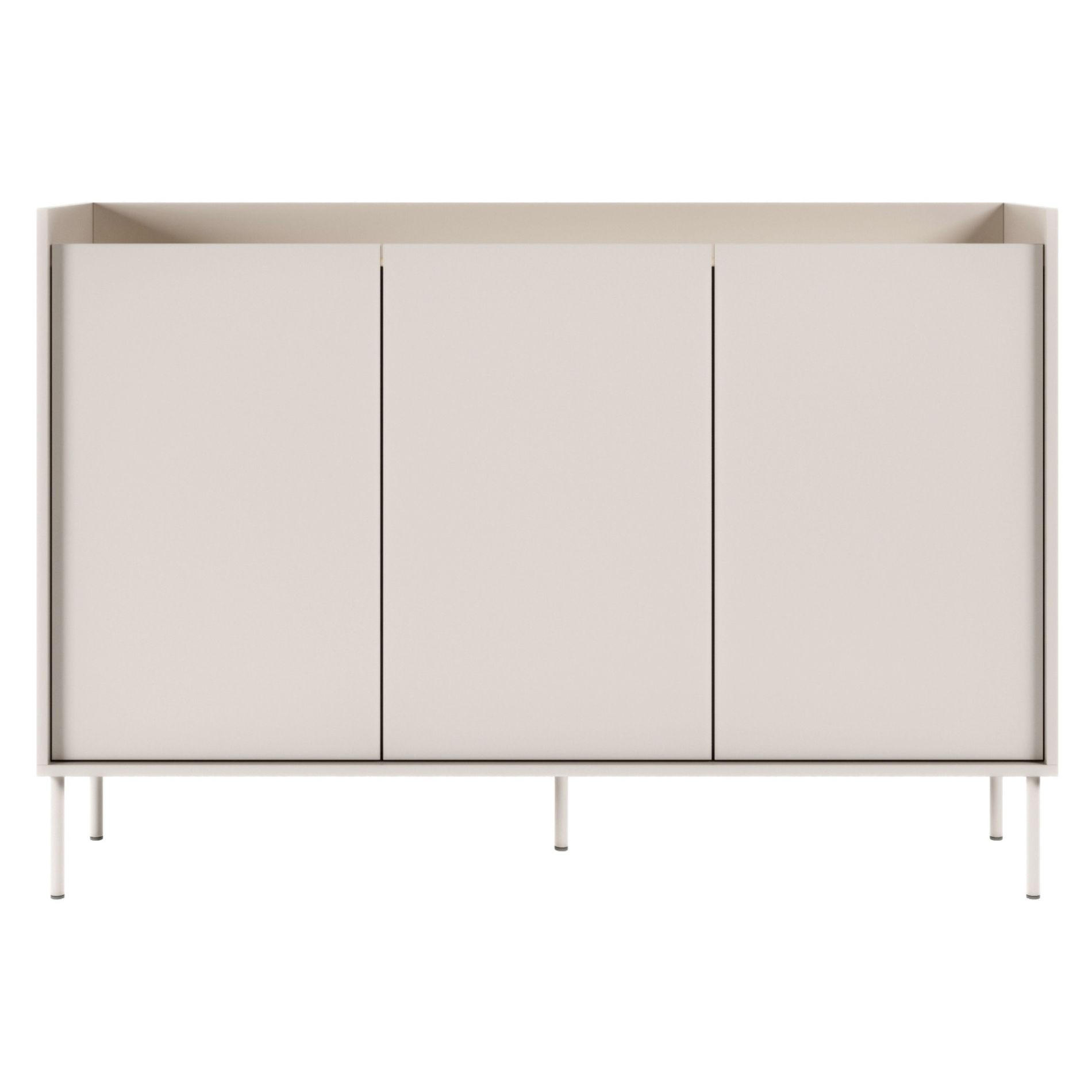 SIDEBOARD Tovi Kaschmirgrau / Holzoptik Eiche 140 cm - Kaschmir, Holzwerkstoff/Metall (139.8/95.5/36.4cm) - Selsey