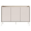 SIDEBOARD Tovi Kaschmirgrau / Holzoptik Eiche 140 cm - Kaschmir, Holzwerkstoff/Metall (139.8/95.5/36.4cm) - Selsey