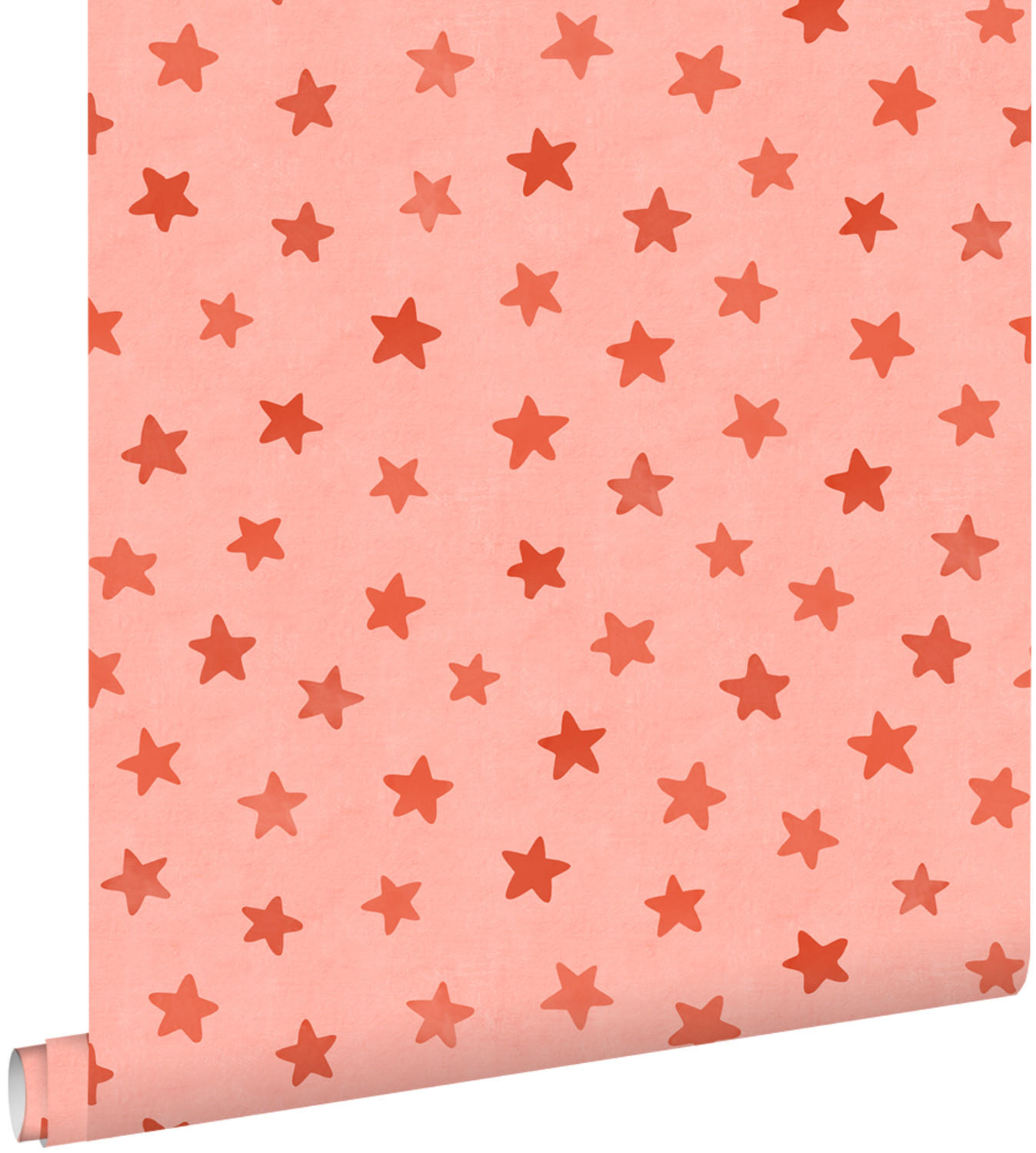 TAPETE kleine Sterne 50 x 900 cm - Pink, Papier (50/0.1cm) - ESTAhome