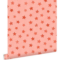 TAPETE kleine Sterne 50 x 900 cm - Pink, Papier (50/0.1cm) - ESTAhome