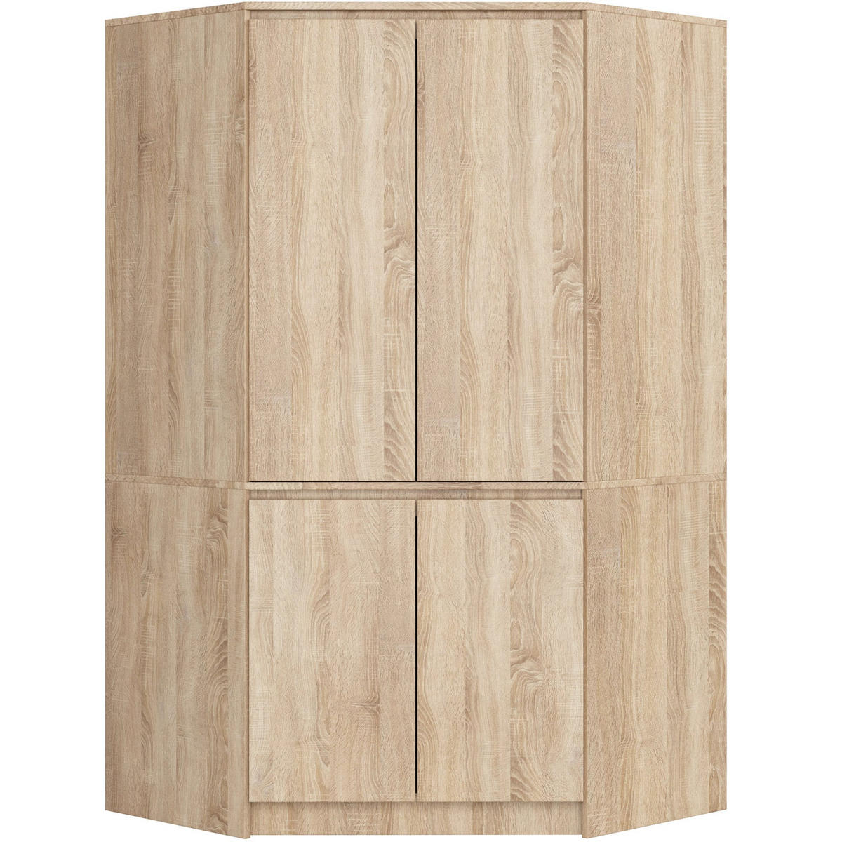 KLEIDERSCHRANK Eiche Sonoma 180/100/50 - Sonoma Eiche, Holzwerkstoff (100/180/50cm) - RAUMHIRSCH FURNITURE