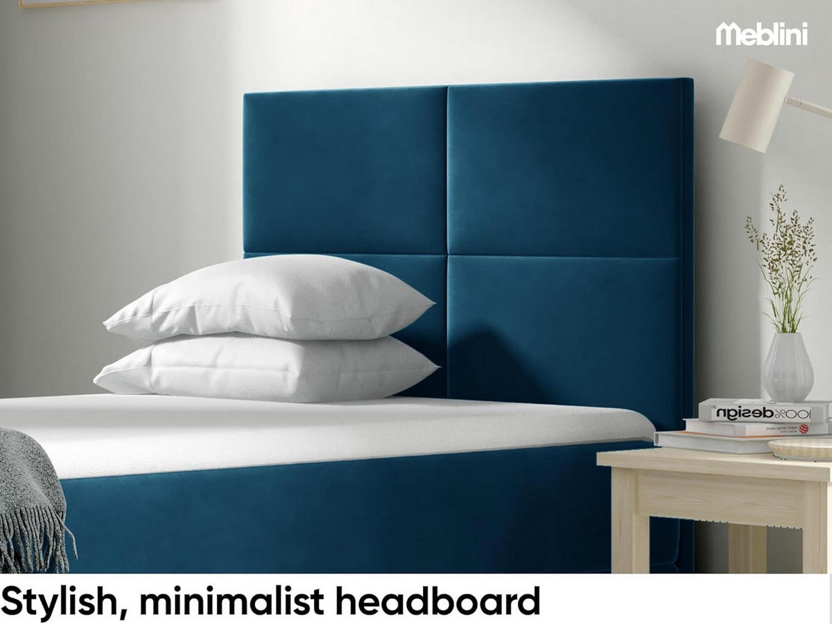 KINDERBETT MINO 3 - Dunkelblau, Holzwerkstoff (104/208cm) - Meblini