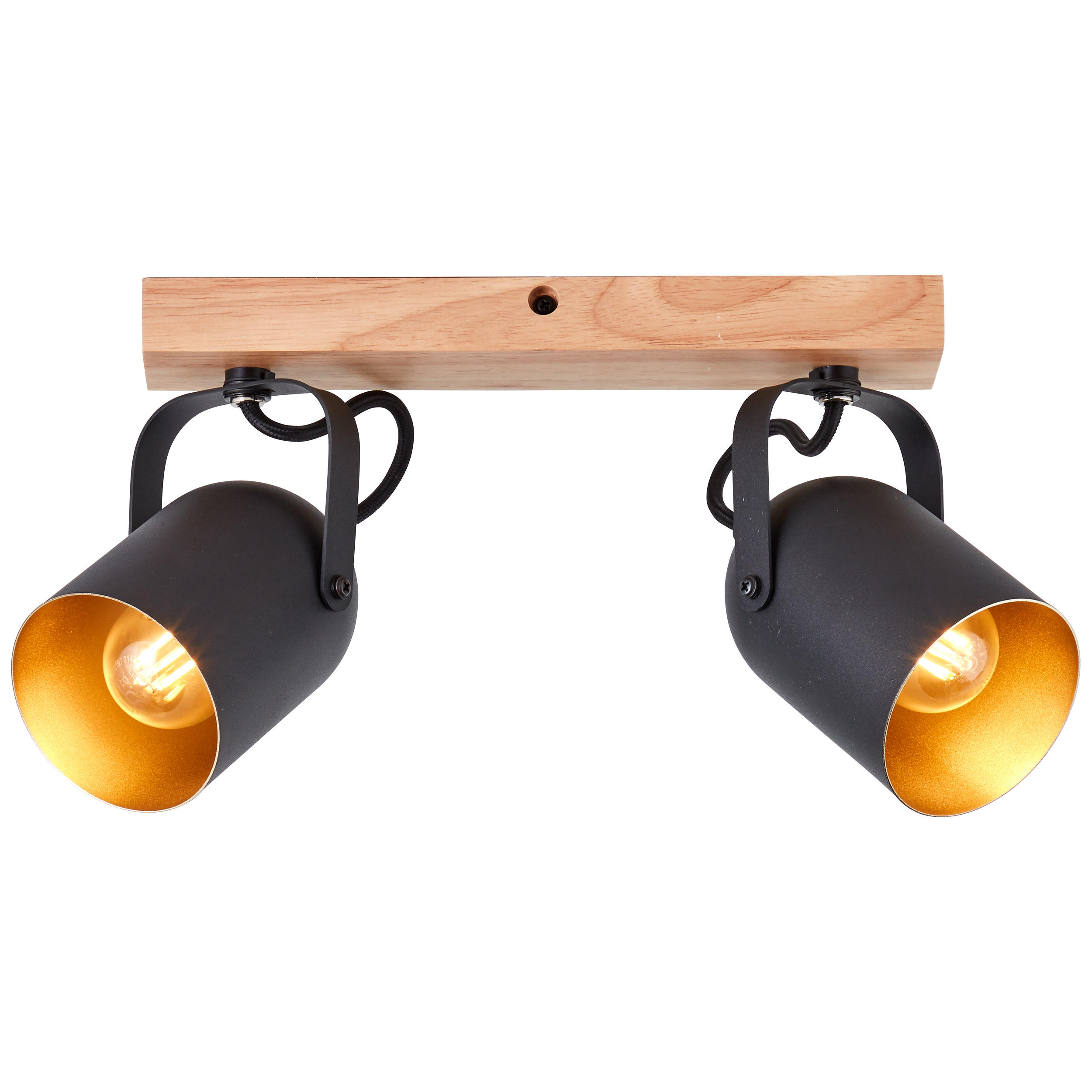 Brilliant Spotbalken Schwarz 37.5x17.5x8 cm