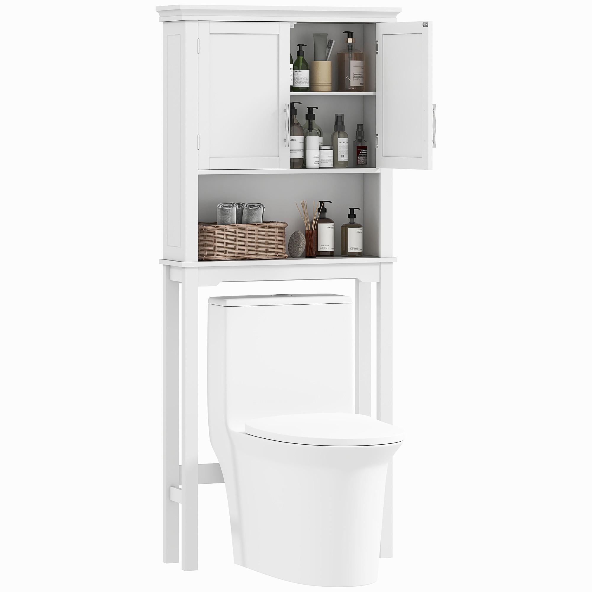 HÄNGESCHRANK Weiß 1 Stück - Weiß, Kunststoff (71/165/20.5cm) - GiPP