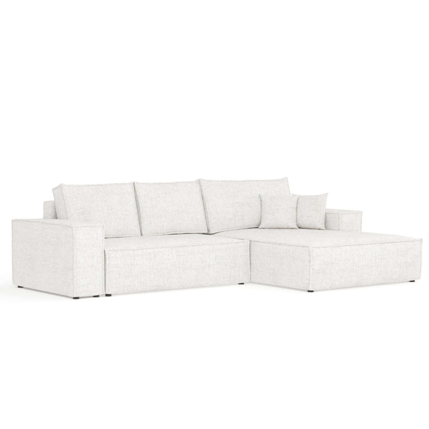 AltaBeds Ecksofa Creme 294x185 cm