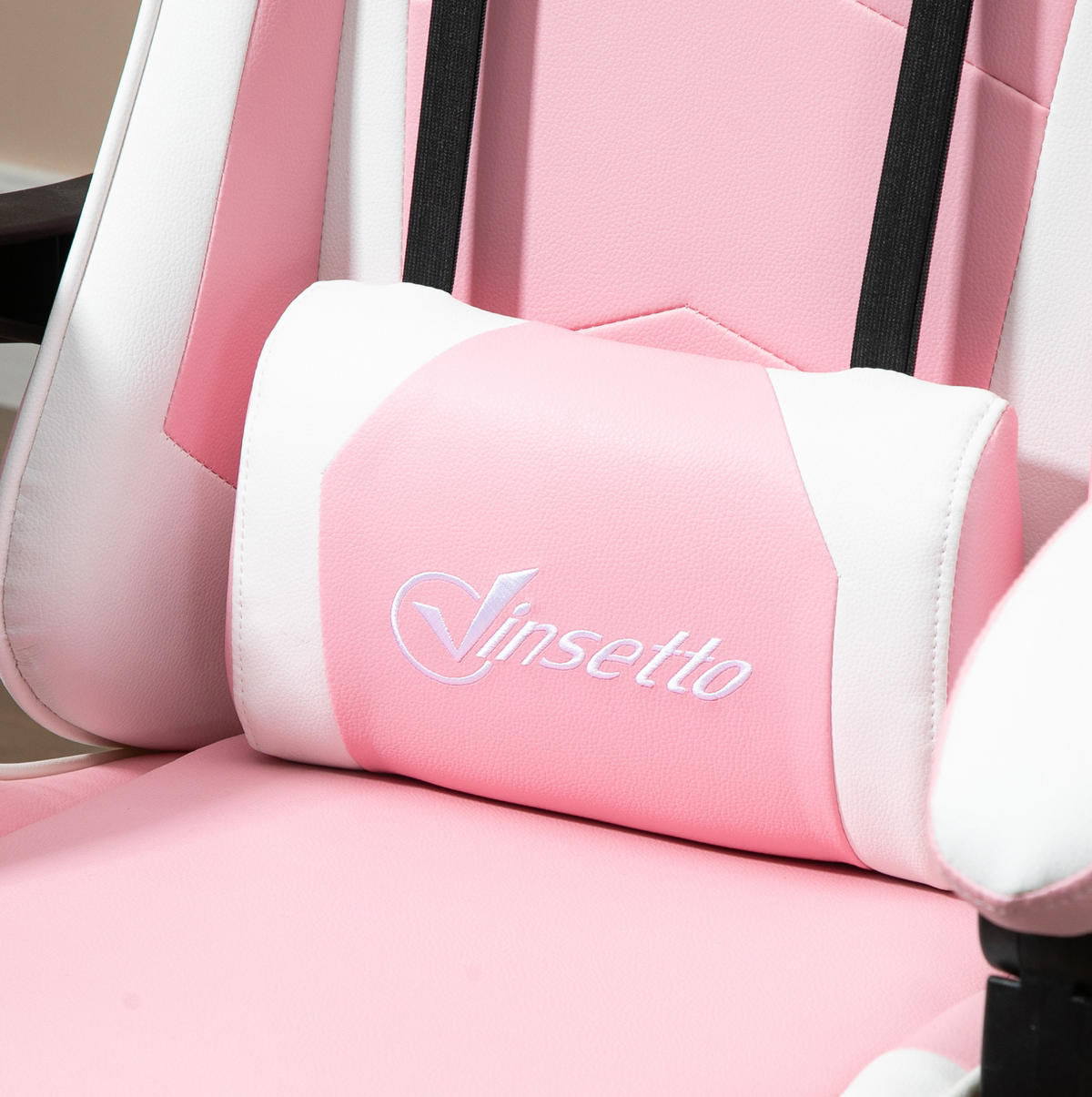 GAMINGSTUHL 64/119-127/67 cm Pink aus Schaumstoff höhenverstellbar - Pink, Kunststoff (67/127/64cm) - OKMYHOME