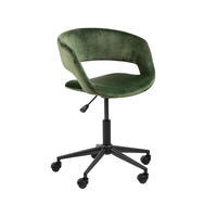BÜROSTUHL, Grün - Grün, Textil (56/87/54cm) - Oviala