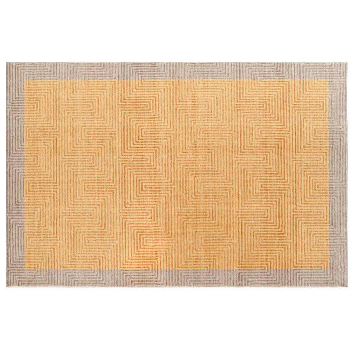 TEPPICH Gelb (200 x 290 x 0,7 cm) - Gelb, Kunststoff (200/290cm) - DKD Home Decor