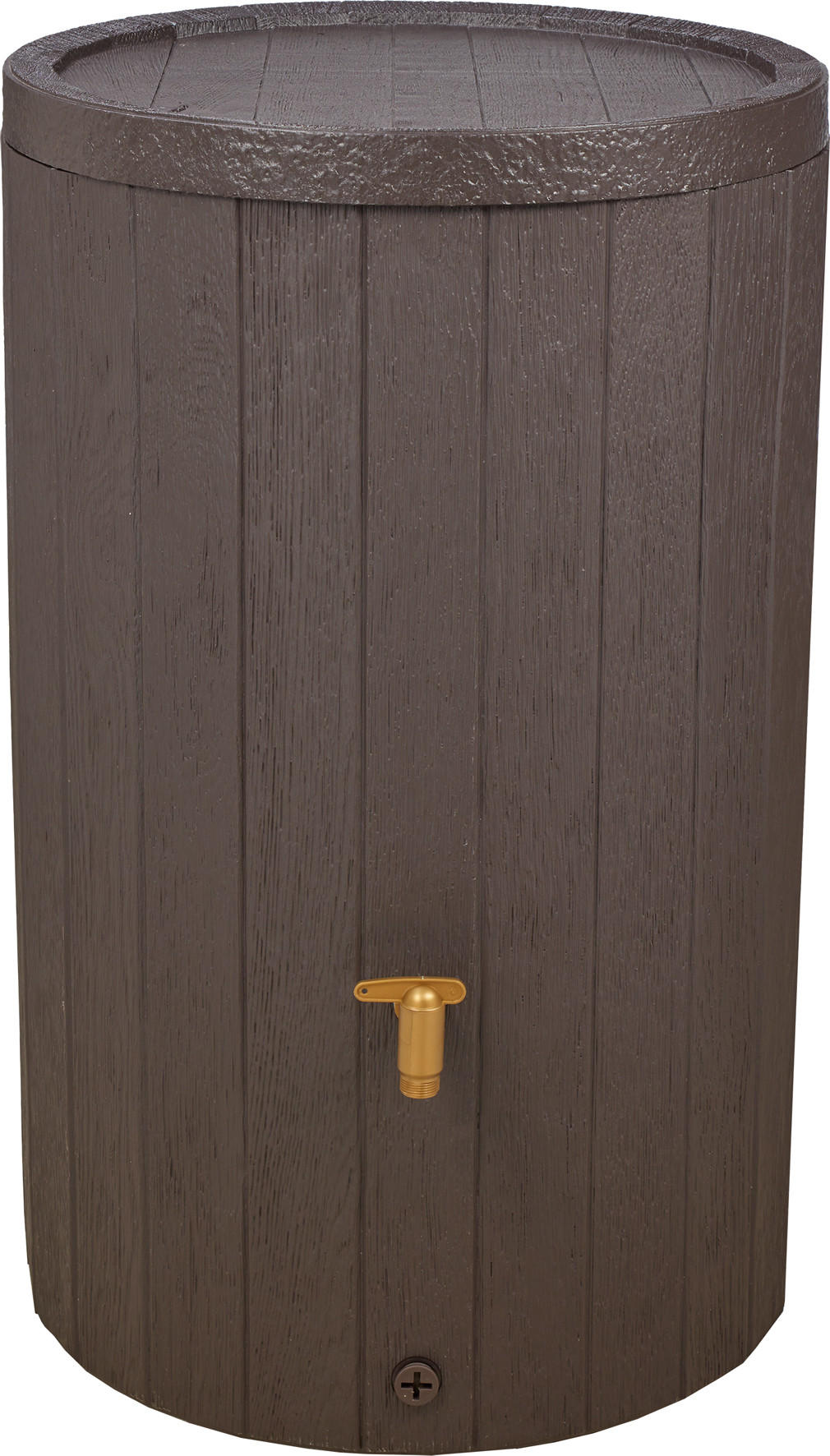 REGENTONNE 400 L, braun - Braun, Kunststoff (71/104/71cm) - 4rain