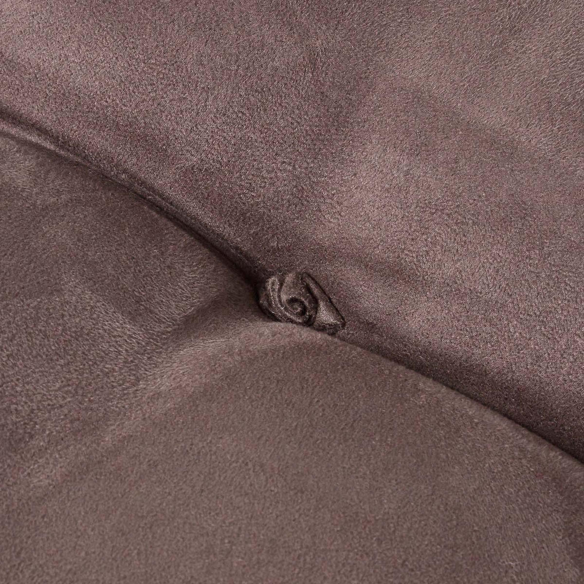 RÜCKENKISSEN braun 68/58 cm – Stützkissen für Sessel, Velours - Braun, Textil (68/15cm) - Homescapes